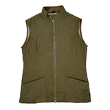 Barbour Quilted Vest - Medium Green Polyester