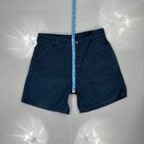 Carhartt Shorts - 32W 7L Blue Cotton