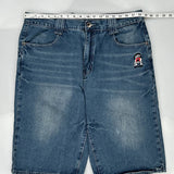 Ekko 72 Denim Shorts - 38W 12L Blue Cotton