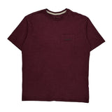 Mountain Graphic Patagonia Graphic T-Shirt - Small Burgundy Cotton