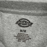 Dickies Long Sleeve T-Shirt - Medium Gray Cotton Blend