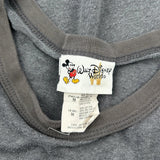 Disney Cartoon T-Shirt - Medium Gray Cotton Blend