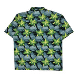Quiksilver Floral Hawaiian Shirt - Large Multicoloured Cotton