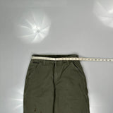 Carhartt Carpenter Trousers - 30W 31L Green Cotton