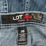 Lot 29 Denim Shorts - 36W 12L Blue Cotton