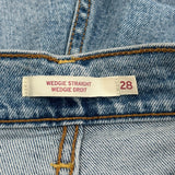 501 Levis Jeans - 28W US 4 Light Wash Cotton