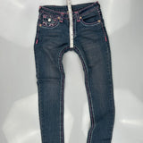 True Religion Skinny Fit Jeans - 28W US 0 Blue Cotton