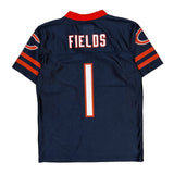 Age 8-10 Bears Nfl Football Football Jersey - Medium Navy Polyester