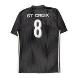 St. Croix Soccer Club Adidas Soccer Jersey - Small Black Polyester