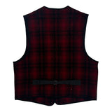 Polo By Ralph Lauren Checked Vest - Large Black Cotton