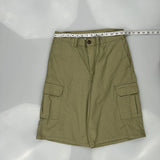 Dickies Cargo Shorts - 28W 13L Khaki Polyester Blend