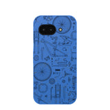 Electric Blue Changing Gears Google Pixel 9a Case