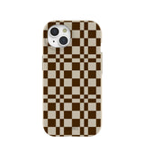 London Fog Chestnut Checkers iPhone 15 Case