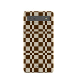 London Fog Chestnut Checkers Google Pixel 6a Case