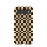 London Fog Chestnut Checkers Google Pixel 6 Case