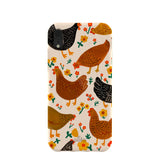 Seashell Chicken Garden iPhone XR Case