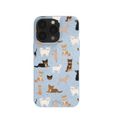 Powder Blue Chihuahua Charms iPhone 13 Pro Case