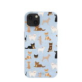 Powder Blue Chihuahua Charms iPhone 13 Case