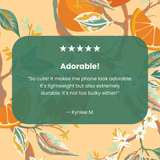 Clear Citrus Blooms iPhone 17 Pro Max Case With Sunbeam Ridge (MagSafe included)