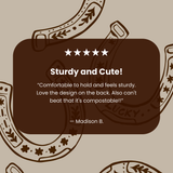 Clear Desert Luck iPhone 17 Case With London Fog Ridge (MagSafe included)