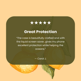 Clear Lemon Drop iPhone Air Case With Sunbeam Ridge (MagSafe included)