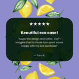 Clear Lemon Fizz iPhone 12 Pro Max Case With Lavender Ridge