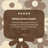 Clear Mocha Poppy iPhone Air Case With London Fog Ridge (MagSafe included)