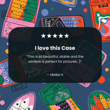 Clear Sardine Cans iPhone 17 Case With True Blue Ridge (MagSafe included)