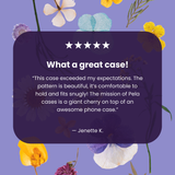 Clear Springtime iPhone 12 Pro Max Case With Lavender Ridge