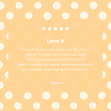 Clear Sugar Dots iPhone 17 Pro Case With Sunbeam Ridge (MagSafe included)