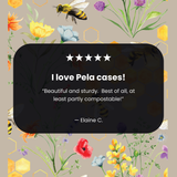 Clear Sweet Bees iPhone 12 Pro Max Case With London Fog Ridge