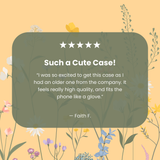 Clear Wanderflora iPhone Air Case With Sunbeam Ridge (MagSafe included)