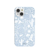 Powder Blue Coastal Rodeo iPhone 14/16e Case