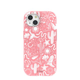 Bubblegum Pink Coastal Rodeo iPhone 15 Case