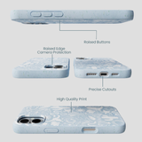 Powder Blue Coastal Rodeo iPhone 16 Plus Case