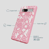 Bubblegum Pink Coastal Rodeo Google Pixel 7 Case