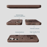 Chocolate Brown Coffee Club Samsung Galaxy S23 Case