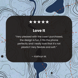 Powder Blue Contour Lines iPhone 16 Plus Case