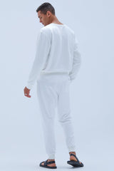 Core Jogger in White