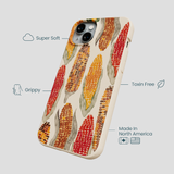 Seashell Cornfield iPhone 15 Plus Case