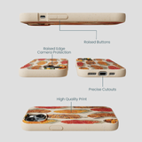 Seashell Cornfield iPhone 15 Case