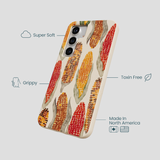 Seashell Cornfield Samsung Galaxy S25 Case