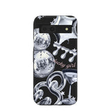 Black Cosmic Luck Google Pixel 8a Case