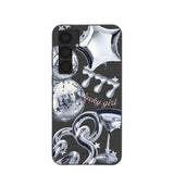 Black Cosmic Luck Samsung Galaxy S25+(Plus) Case