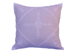Hand Embroidered Sequins Decorative Lavender throw Pillow