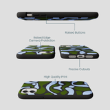 Black Curve and Flow iPhone 11 Case