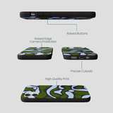 Black Curve and Flow iPhone 12 Mini Case