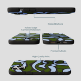 Black Curve and Flow iPhone 12 Pro Max Case