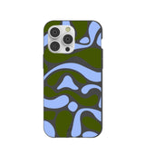 Black Curve and Flow iPhone 14 Pro Max Case