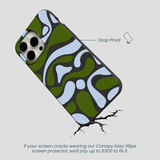 Black Curve and Flow iPhone 15 Pro Max Case
